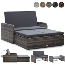 Polyrattan garten lounge set - garten,