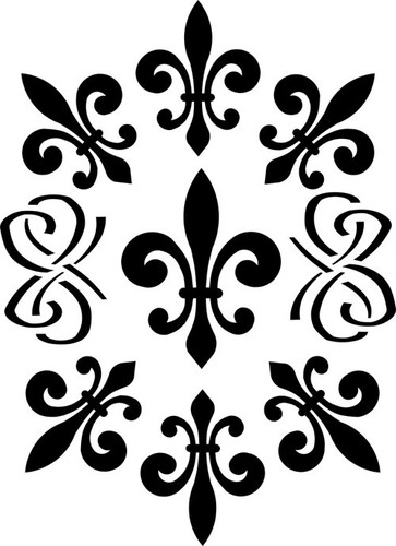 Stencil laser schablone - laser,