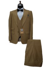 Herren Gelbgolden Anzüge