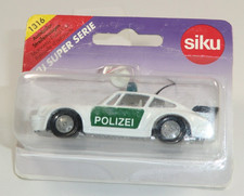 Siku - Porsche 911 Autobahn-Streifenwagen Polizei, Nr. 1316, OVP #10.25/B24