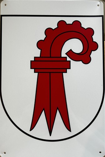 Kanton baselland blechschild - kanton,