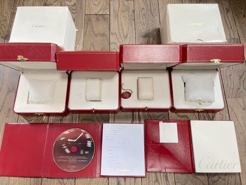 Original cartier red - original, uhrenbox