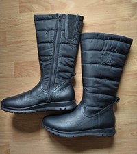Bequeme und hochwertige Stiefel von Vitaform, schwarz, Gr. 38