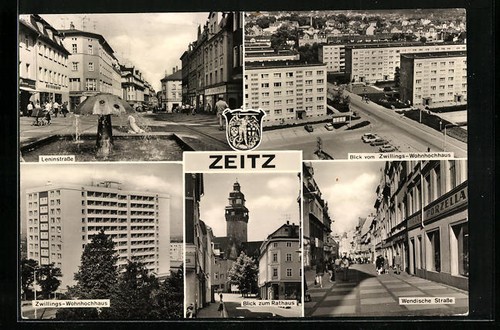 Ansichtskarte zeitz wendische - ansichtskarte,