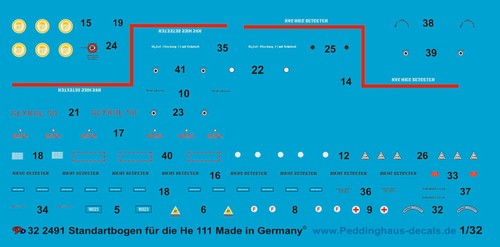 Peddinghaus decals 2491 - peddinghaus-decals, 1/32