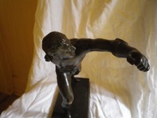 Borghese fechter bronze musée - fechter,