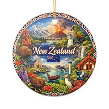 New Zealand Ornament | Ceramic