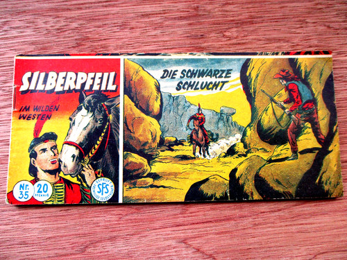Comic silberpfeil im wilden - -,
