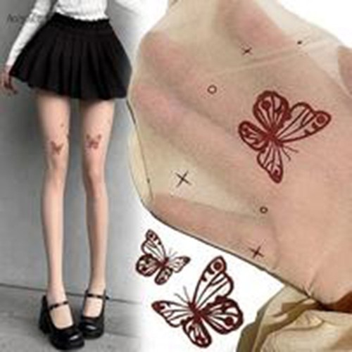 Tattoo style damen strumpfhose - tattoo,