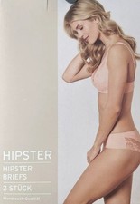 Damen Slip Hipster 2 Stück