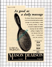Mason Pearson London kleine Anzeige - 1961 Steckling