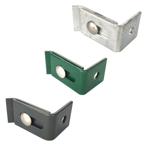 Zaunanschlusswinkel kurz - 3x,