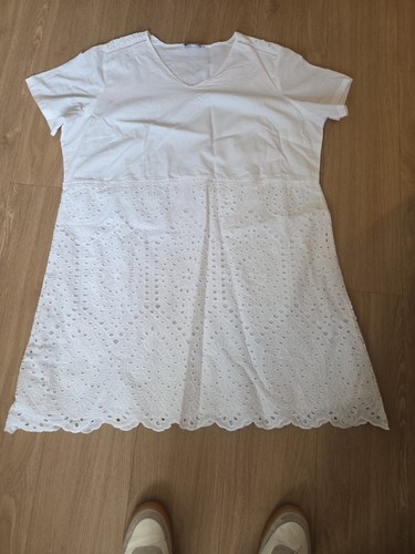 Steilmann kleid weiß - weiß, gr.50