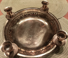 Adventskranz Schale 4-flammig