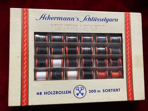 Garn holzrollen alt - garn-, holzrollen,