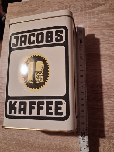 Vintage alte blechdose - alte, jacobs