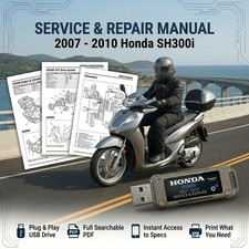 HONDA SH300i 2007 2008 2009