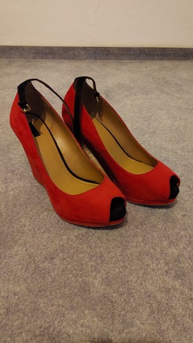 Pumps keilabsatz rot - keilabsatz,