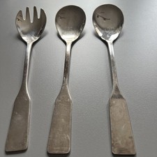 versilbertes Vorlegebesteck MK Zn4