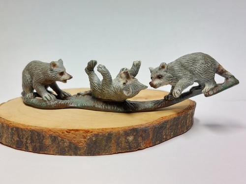 Schleich waschbär jungtiere - waschbär,