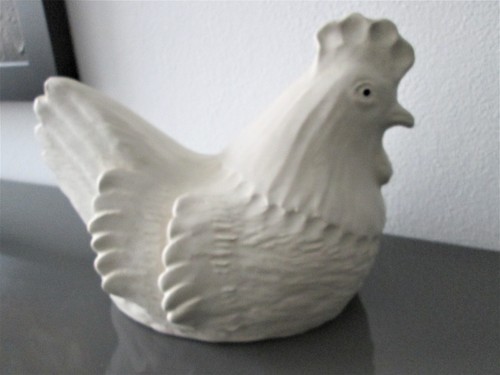 Huhn henne hahn conja keramik - henne,