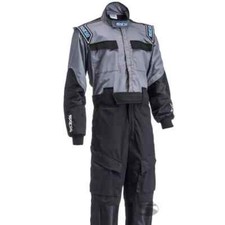 Sparco MX-9 Mechaniker Overall schwarz und grau 2XL