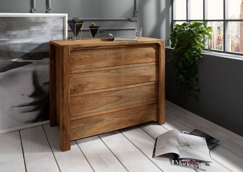 Kommode sheesham 96x50x90 - sheesham,