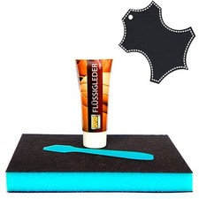 Flüssigleder M-Benz schwarz. Lederreparatur. Gegen Risse, Brüche und Kratzer.