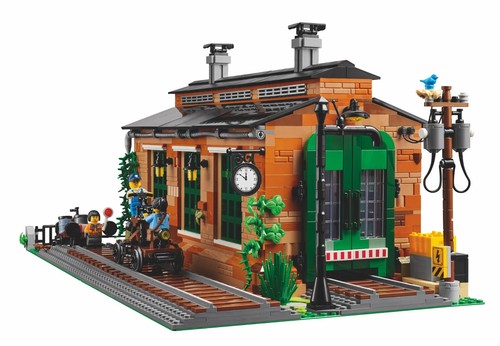 Lego old train engine - lego,