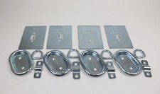 4 x Zurmulde mit Gegenplatte