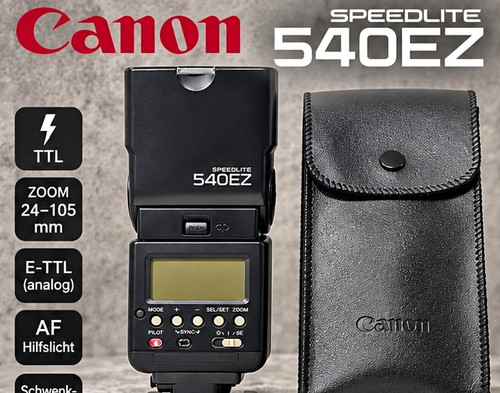 Canon speedlite 540ez - speedlite,