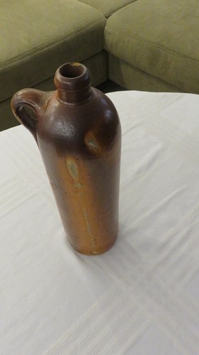 Alte steingutflasche - alte,