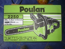 Neue Motorsäge Poulan 2250