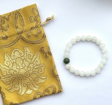 Natürliche Hetian weiße Jade