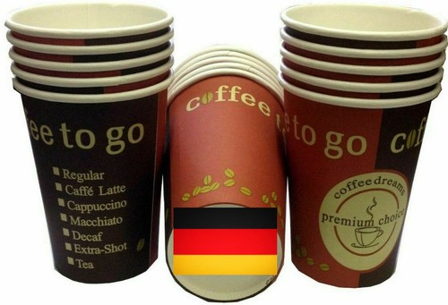 100 stück kaffeebecher - 100, 200ml