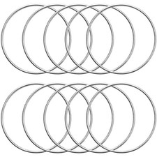 Metallringe Basteln 10 Stück
