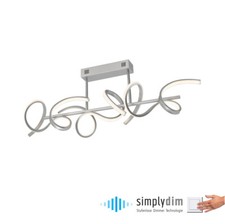 LED Deckenlampe geschwungen