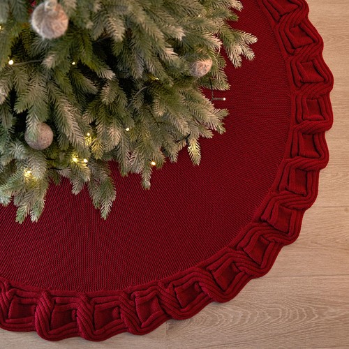 Weihnachtsbaum decke rock rot - rock,