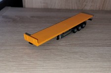 Herpa Flat Flachbett Auflieger Kommunal Orange lesen Bastelmodell Umbau
