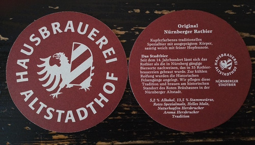 Bierdeckel nürnberg - bierdeckel,
