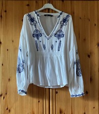 Folklorebluse von Zara, Gr. M