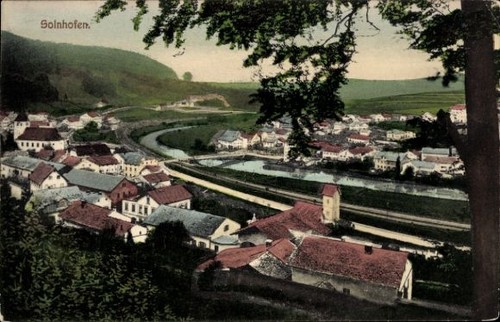 Solnhofen bayern blick - solnhofen, in