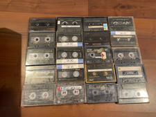 20 TDK SA SA-X IEC II Type Cassetten 60/90Musikkassetten Bespielte Leerkassetten