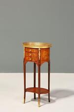 Edler Barock Louis XV Stil Beistelltisch Ablagetisch massiv Kommode Antik Stil
