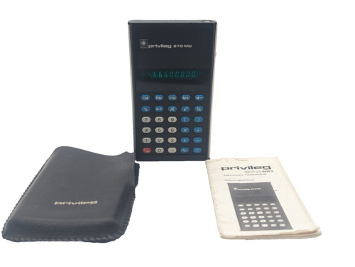 Privileg 872 taschenrechner - privileg, md