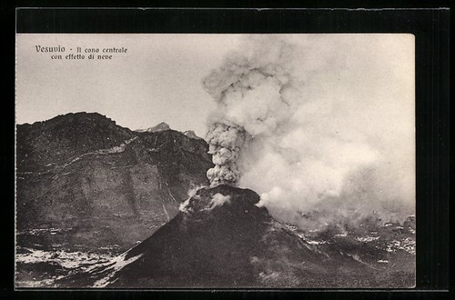 Vesuvio cono centrale - il, con