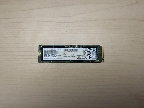 512gb samsung sm961 vkw5120 - samsung, mz-vkw5120