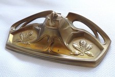 Jugendstil Messing Tinten Fass