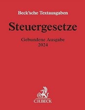 Steuergesetze Gebundene Ausgabe 2024: Einkommen- und Lohnsteuer, Buch C.H.Beck