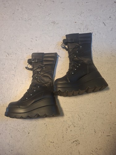 Stiefel*Festival*Gothic*schwar